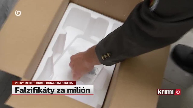 Falzifikáty za milión