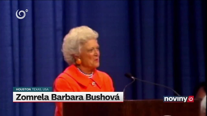 Zomrela Barbara Bushová