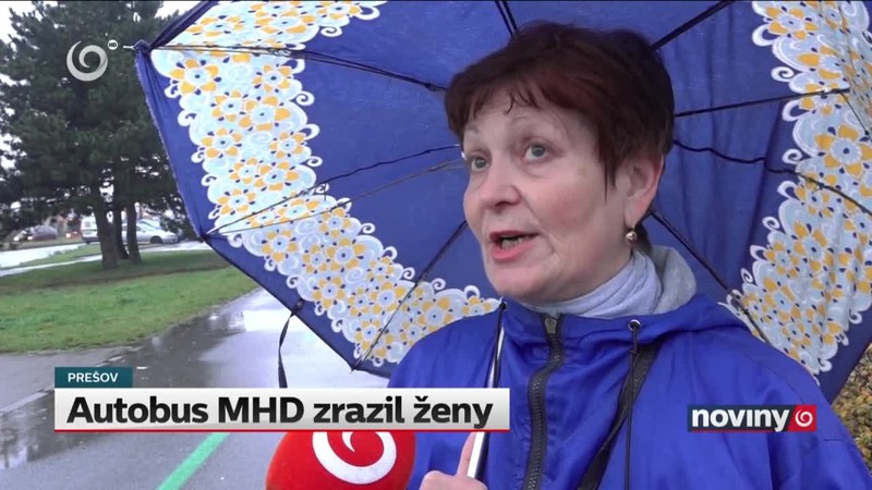 Autobus MHD zrazil ženy