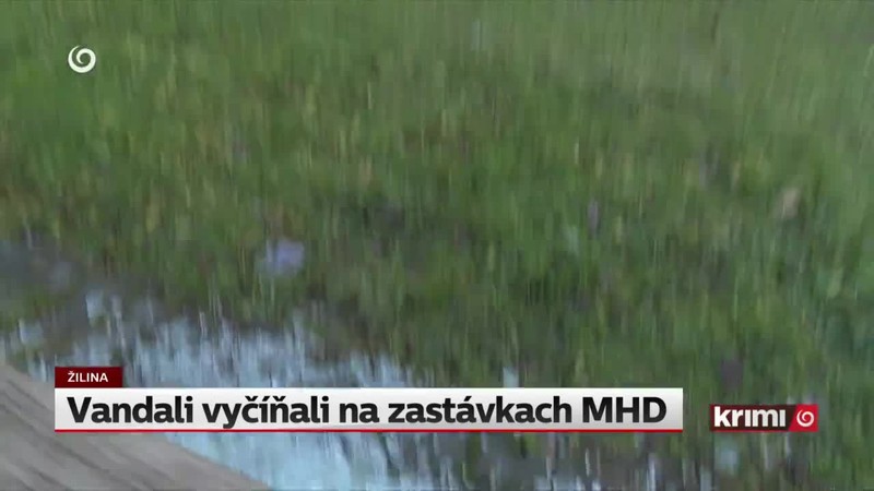 Vandali vyčíňali na zastávkach MHD