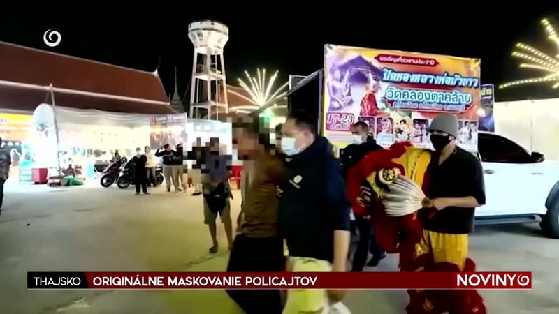 ORIGINÁLNE MASKOVANIE POLICAJTOV