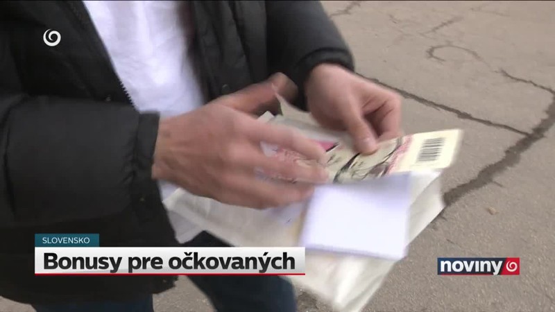Bonusy pre očkovaných