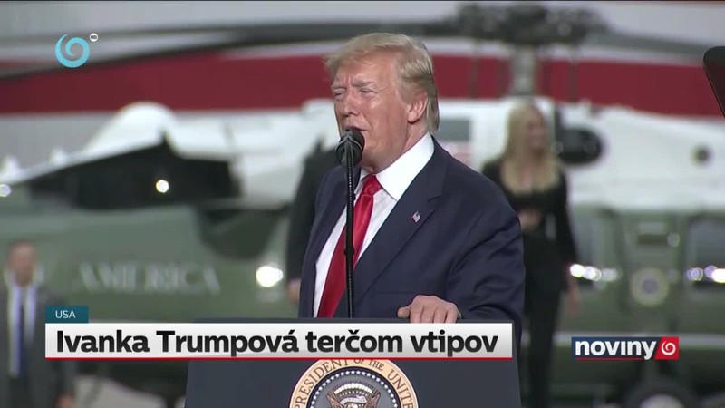 Ivanka Trumpová terčom vtipov