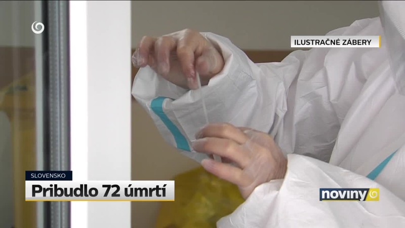 Pribudlo 72 úmrtí
