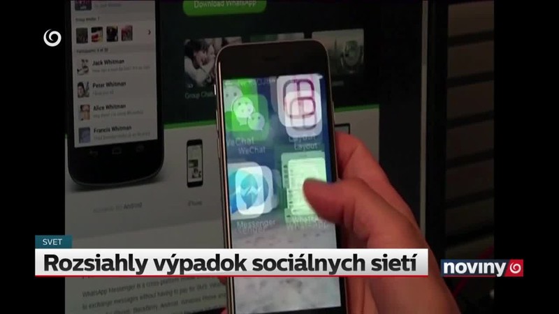 Rozsiahly výpadok sociálnych sietí