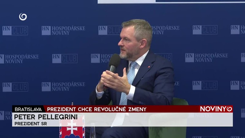 PREZIDENT CHCE REVOLUČNÉ ZMENY