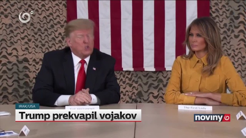 Trump prekvapil vojakov