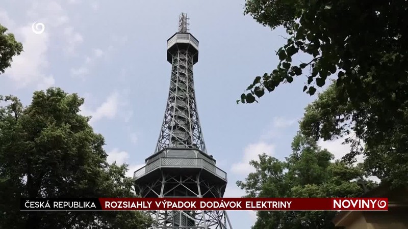 ROZSIAHLY VÝPADOK DODÁVOK ELEKTRINY