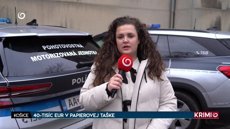 40-TISÍC EUR V PAPIEROVEJ TAŠKE