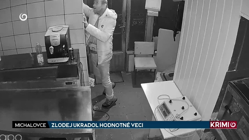 ZLODEJ UKRADOL HODNOTNÉ VECI