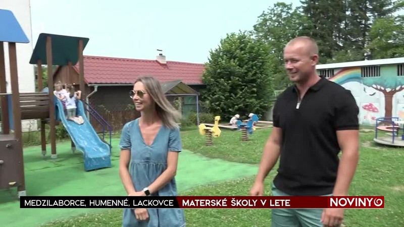 MATERSKÉ ŠKOLY V LETE