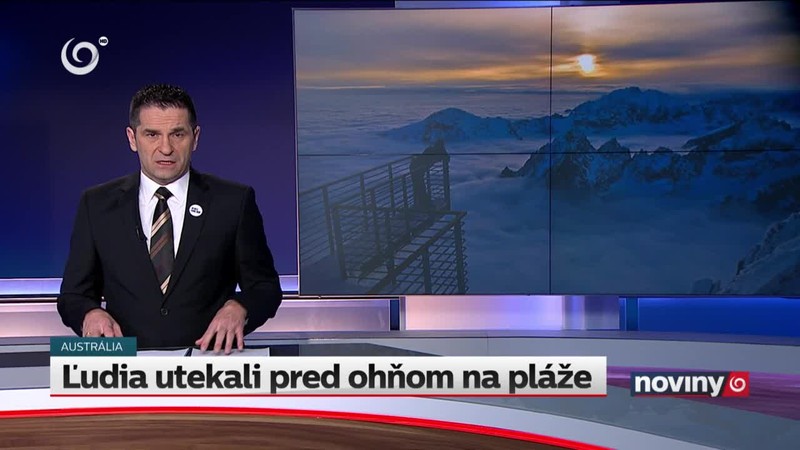 Ľudia utekali pred ohňom na pláže