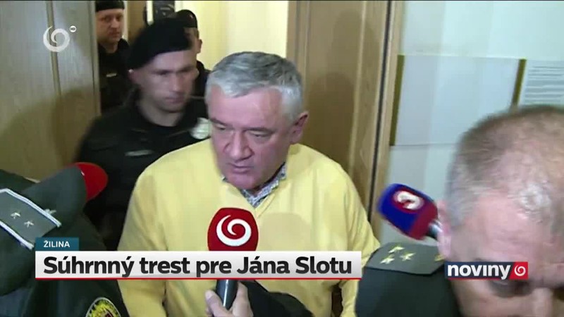 Súhrnný trest pre Jána Slotu