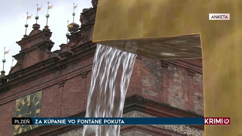 ZA KÚPANIE VO FONTÁNE POKUTA
