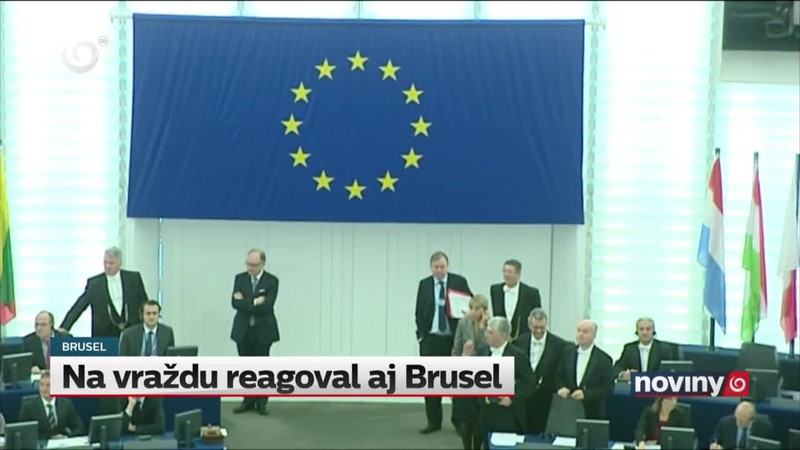 Na vraždu reagoval aj Brusel