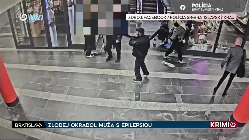 ZLODEJ OKRADOL MUŽA S EPILEPSIOU