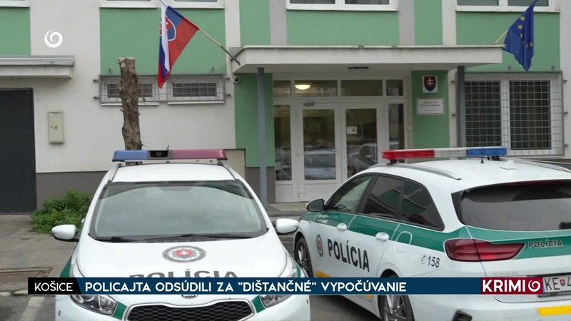 POLICAJTA ODSÚDILI ZA "DIŠTANČNÉ" VYPOČÚVANIE