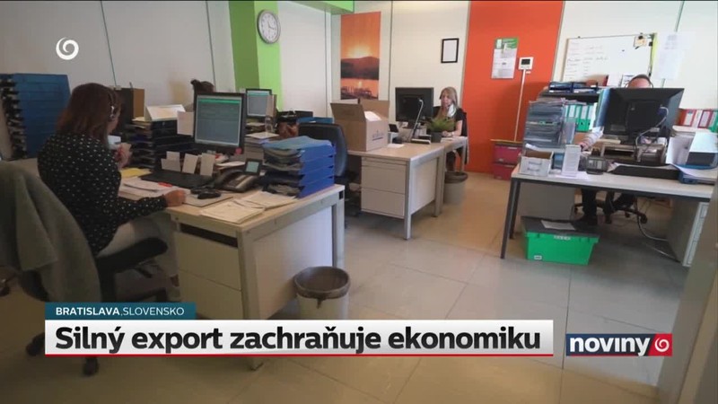 Silný export zachraňuje ekonomiku