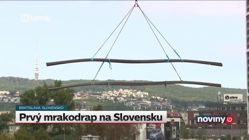Prvý mrakodrap na Slovensku