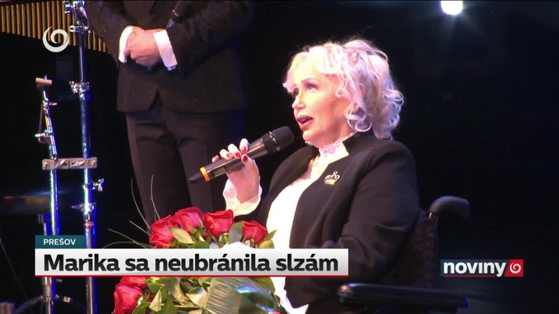 Marika sa neubránila slzám