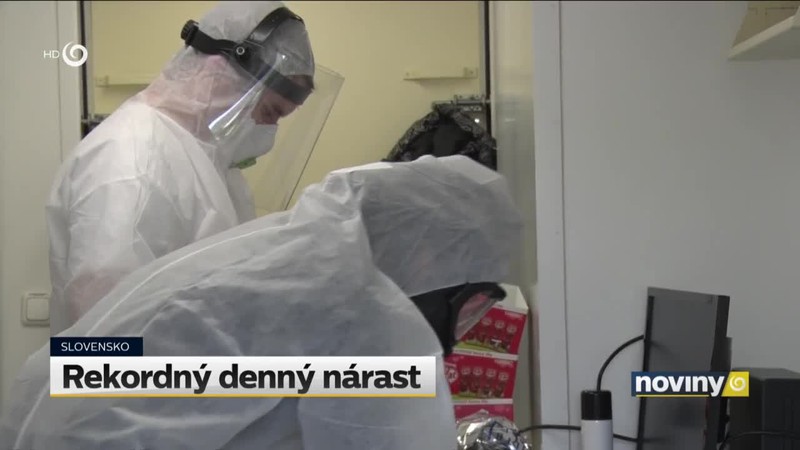 Rekordný denný nárast