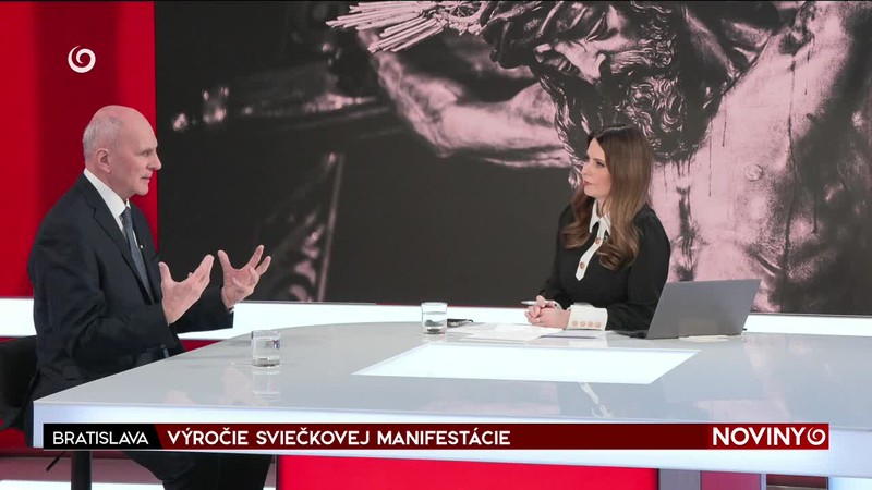 VÝROČIE SVIEČKOVEJ MANIFESTÁCIE