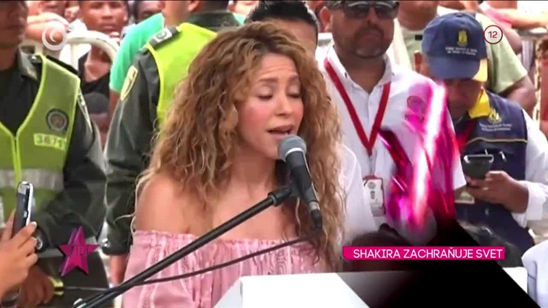 SHAKIRA ZACHRAŇUJE SVET