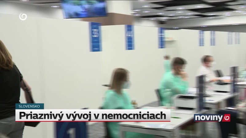 Priaznivý vývoj v nemocniciach