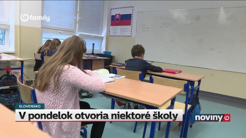V pondelok otvoria niektoré školy
