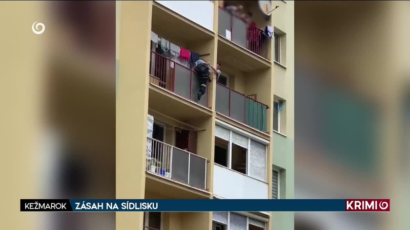 ZÁSAH NA SÍDLISKU