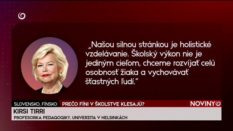 PREČO FÍNI V ŠKOLSTVE KLESAJÚ?