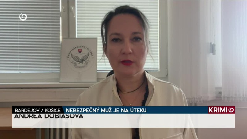 NEBEZPEČNÝ MUŽ JE NA ÚTEKU