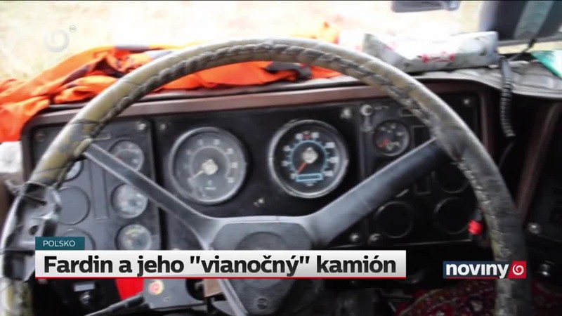 Fardin a jeho "vianočný" kamión