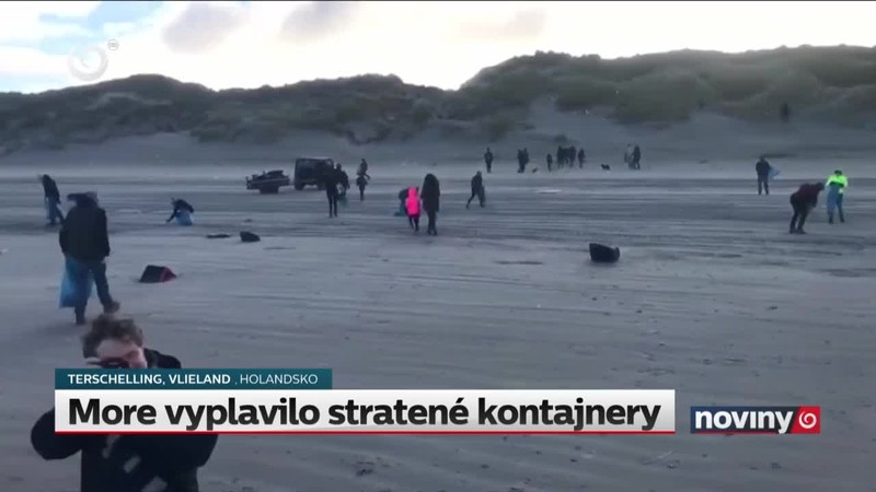 More vyplavilo stratené kontajnery