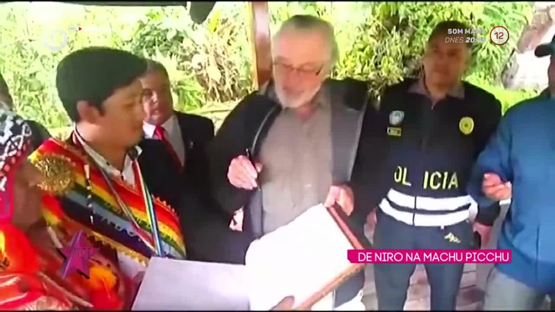 DE NIRO NA MACHU PICCHU
