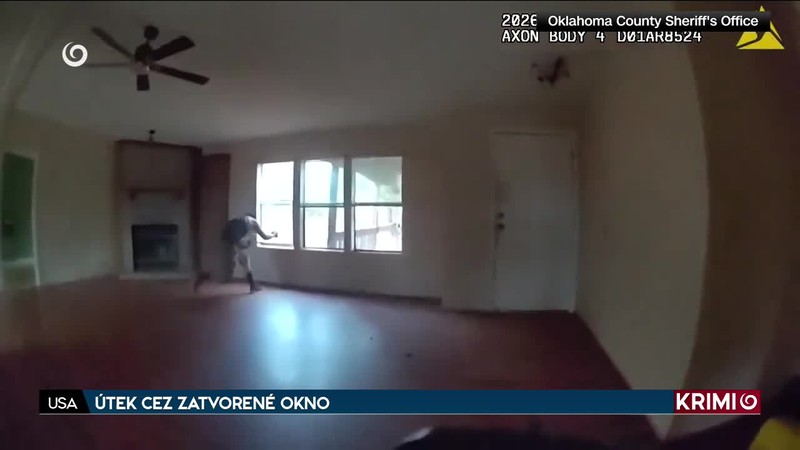 ÚTEK CEZ ZATVORENÉ OKNO
