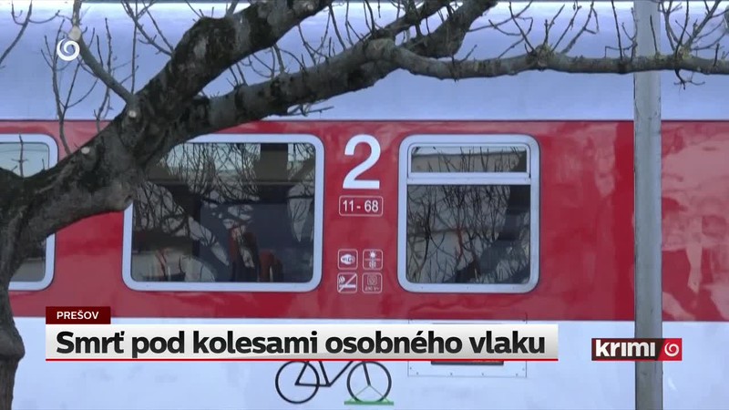 Smrť pod kolesami osobného vlaku