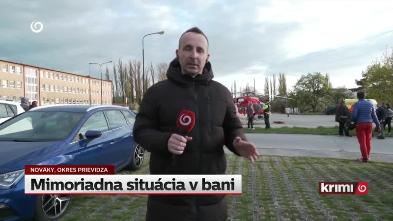 Mimoriadna situácia v bani