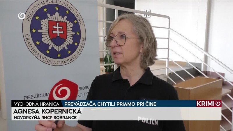 PREVÁDZAČA CHYTILI PRIAMO PRI ČINE