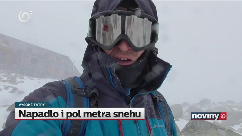 Napadlo i pol metra snehu