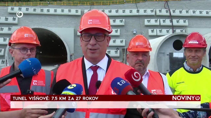 TUNEL VIŠŇOVÉ: 7,5 KM ZA 27 ROKOV