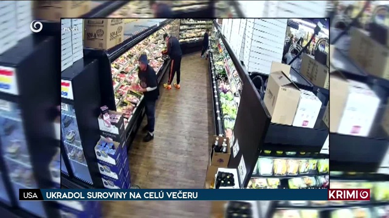 UKRADOL SUROVINY NA CELÚ VEČERU