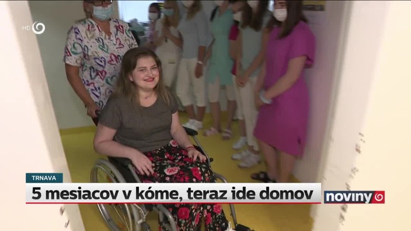 5 mesiacov v kóme, teraz ide domov