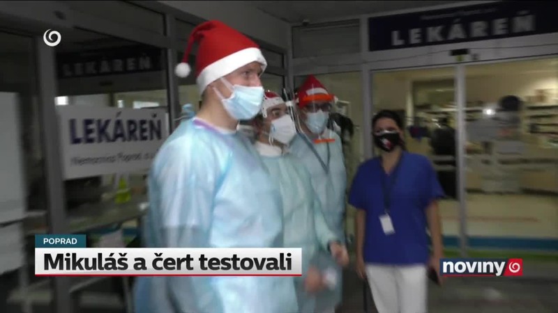 Mikuláš a čert testovali