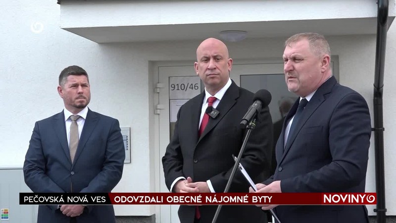 ODOVZDALI OBECNÉ NÁJOMNÉ BYTY
