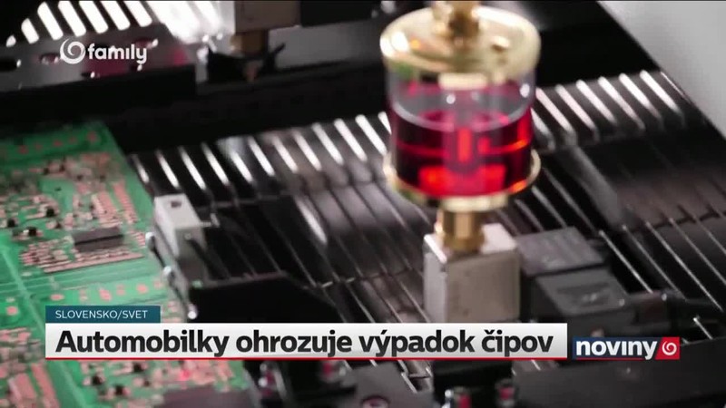 Automobilky ohrozuje výpadok čipov