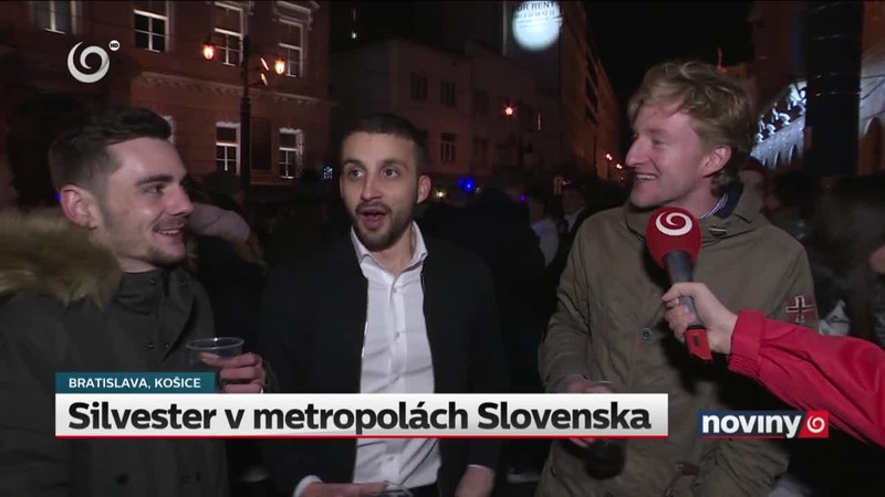 Silvester v metropolách Slovenska