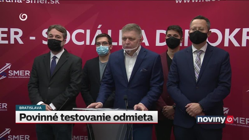 Povinné testovanie odmieta