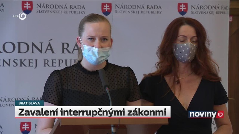 Zavalení interrupčnými zákonmi
