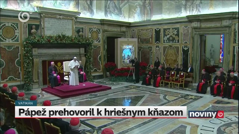 Pápež prehovoril k hriešnym kňazom